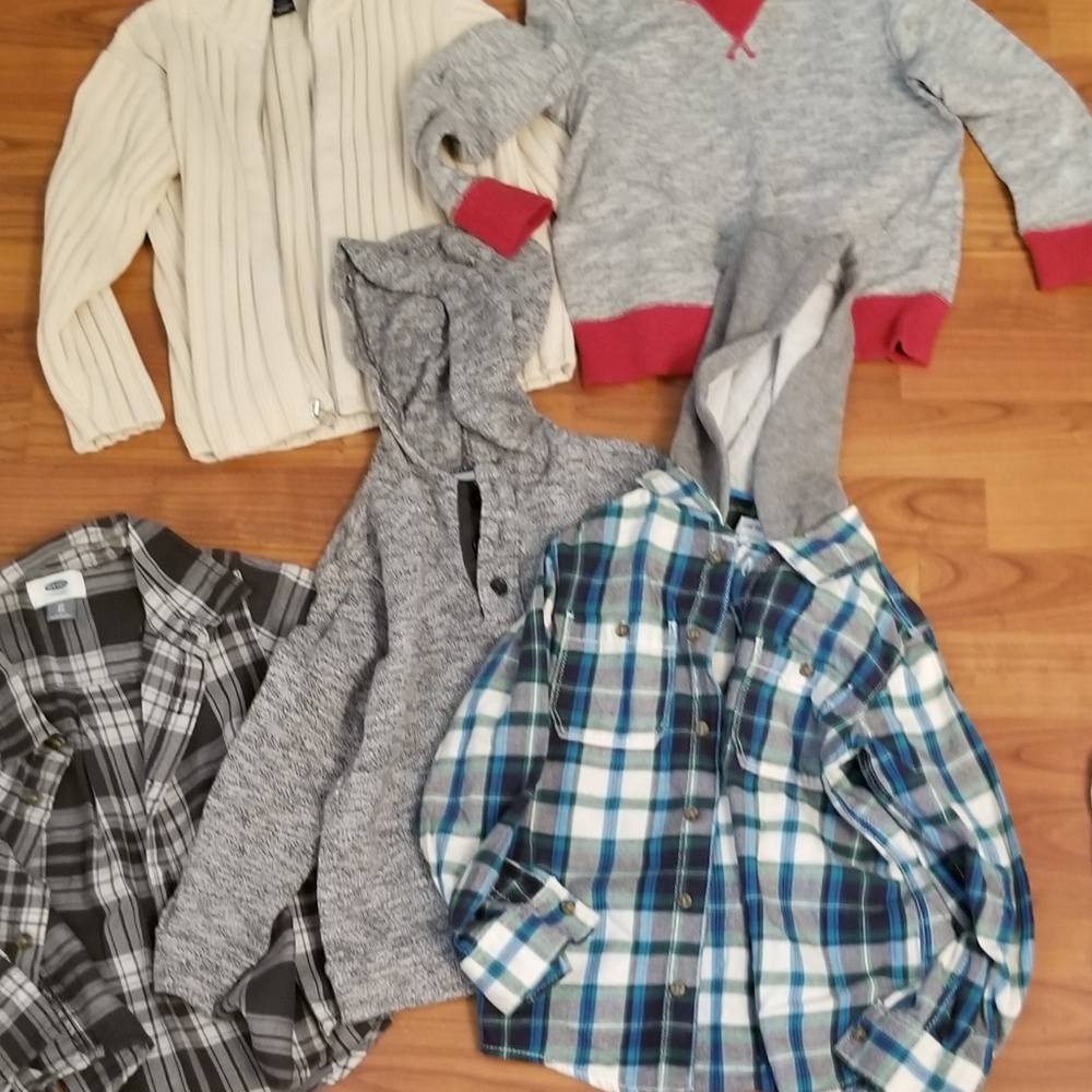 5 winter tops boys size 5